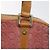 Céline Borsa a mano in tela Macadam Celine C in suede rosa e oro Auth BA1225 D'oro - vista 17