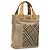 Autre Marque Borsa a mano in tela Burberrys Nova Check Blue Label marrone Auth ti2966
