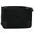 GUCCI GG Borsa Clutch Canvas Nera Oro Auth 119645 Nero D'oro