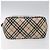 Burberry Nova Check Tote Bag aus Canvas Beige mit blauer Etikette, silber authentisch 119986 - Ansicht 5