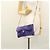 Céline Borsa a spalla CELINE in suede viola Auth BA1516 Porpora - vista 23