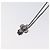 Louis Vuitton Pendente Collana Vivienne in metallo tono argento M00831 LV Auth 120237 - vista 3
