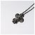 Louis Vuitton Pendente Collana Vivienne in metallo tono argento M00831 LV Auth 120237 - vista 8