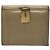 Vintage Gucci leather wallet beige