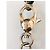 DOLCE & GABBANA collana acciaio argento con con pendente logo swarovski - vista 3