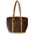 LOUIS VUITTON Babylone GM Marrone