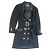 Chanel Abito Cappotto Nero in Seta e Lana Taglia 42