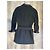 Chanel Abito Cappotto Nero in Seta e Lana Taglia 42 - vista 7
