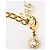 RARO meraviglioso bracciale DOLCE & GABBANA acciaio dorato cristalli D'oro - vista 3
