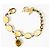 RARO meraviglioso bracciale DOLCE & GABBANA acciaio dorato cristalli D'oro - vista 9