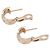Orecchini Chanel Coco Crush K18 in oro rosa - vista 3