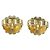 Harry Winston Lily Cluster Ohrringe aus 18-karätigem Gelbgold - Ansicht 6