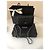 Wallet On Chain Portafoglio Chanel Classico su Catena in Pelle di Agnello Nera – Metallo Argento Nero - vista 4