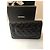 Wallet On Chain Portafoglio Chanel Classico su Catena in Pelle di Agnello Nera – Metallo Argento Nero - vista 7