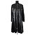 Dior Schwarzer Leder Mantel
