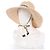 Karl Lagerfeld Raphia Hut Beige - Ansicht 4