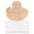 Karl Lagerfeld Raphia Hut Beige - Ansicht 5