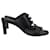 Sandales à talons Fendi Baguette en cuir noir  ref.2193909