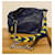 Loewe navyblaue Eimer Tasche Gelb Metallisch Marineblau Hellblau  - Ansicht 2