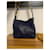Loewe navyblaue Eimer Tasche Gelb Metallisch Marineblau Hellblau  - Ansicht 4