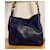 Loewe navyblaue Eimer Tasche Gelb Metallisch Marineblau Hellblau  - Ansicht 5