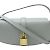 Céline Borsa clutch 2 in 1 in pelle di vitello liscia Celine Grigio