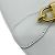 Céline Borsa clutch 2 in 1 in pelle di vitello liscia Celine Grigio - vista 13