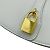 Céline Borsa clutch 2 in 1 in pelle di vitello liscia Celine Grigio - vista 14