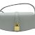 Céline Borsa clutch 2 in 1 in pelle di vitello liscia Celine Grigio - vista 2
