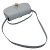 Céline Borsa clutch 2 in 1 in pelle di vitello liscia Celine Grigio - vista 4