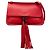 Gucci Rosso Medio Pelle Bamboo Daily Crossbody