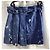 Falda de denim pintada Blå Konst de Acne Studios en algodón azul Azul claro - vista 6