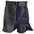 Gonna mini in denim a campana nera in cotone di Marc Jacobs Nero - vista 2