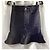 Gonna mini in denim a campana nera in cotone di Marc Jacobs Nero - vista 5