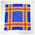 Givenchy foulard in seta anni '70 Blu Multicolore - vista 3