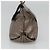 Borsa a mano in pelle Gancini Salvatore Ferragamo 2 vie tono oro Auth 121739 - vista 5
