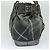 Burberry Borsa tote in tela nera e argento autentica am8188 Nero - vista 2