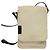 Bolsa de ombro FENDI em lona branca e prata autêntica bs24336 Branco - vista 13
