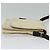 Bolsa de ombro FENDI em lona branca e prata autêntica bs24336 Branco - vista 4