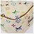 LOUIS VUITTON Trousse Wapity Multicolore Monogramma Bianco M58033 LV Auth 120544 - vista 7
