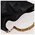 Borsa a mano in pelle GUCCI Bamboo 2 vie nera oro 001 1781 1577 Auth ac3788 Nero D'oro - vista 6