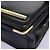Borsa a spalla Christian Dior in pelle di vitello nera Auth 119992 Nero - vista 15