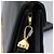Borsa a spalla Christian Dior in pelle di vitello nera Auth 119992 Nero - vista 16