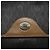 Borsa a spalla in tela a nido d'ape Christian Dior PVC nera e dorata Auth 119149 - vista 14