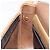 Borsa a spalla in tela a nido d'ape Christian Dior PVC nera e dorata Auth 119149 - vista 19