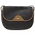 Borsa a spalla in tela a nido d'ape Christian Dior PVC nera e dorata Auth 119149 - vista 2