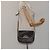 Borsa a spalla in tela a nido d'ape Christian Dior PVC nera e dorata Auth 119149 - vista 21