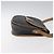 Borsa a spalla in tela a nido d'ape Christian Dior PVC nera e dorata Auth 119149 - vista 4