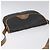 Borsa a spalla in tela a nido d'ape Christian Dior PVC nera e dorata Auth 119149 - vista 6