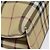 Bolso de mano de PVC beige con estampado Nova Check de BURBERRY Auth 120970 - vista 16